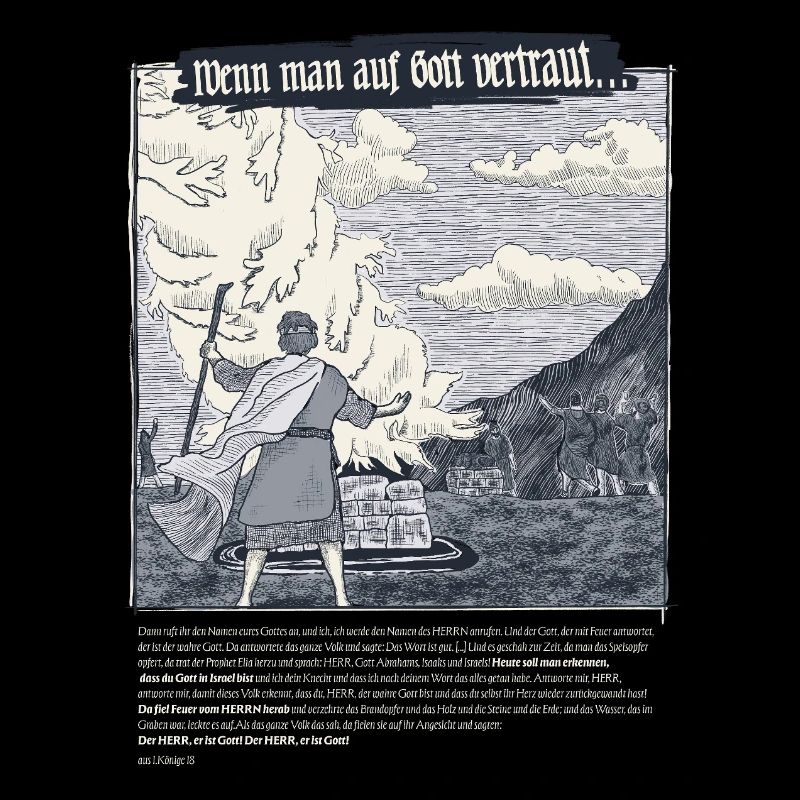 Elia vertraut Gott