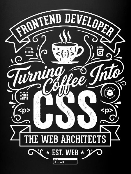 Frontend Coffee CSS Tee