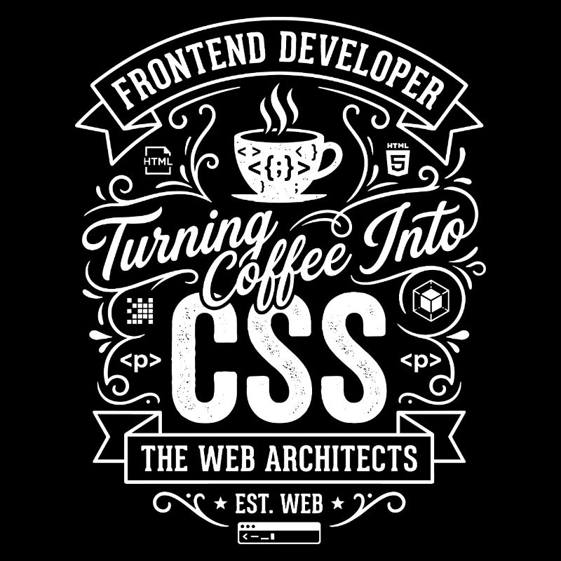 Frontend Coffee CSS Tee