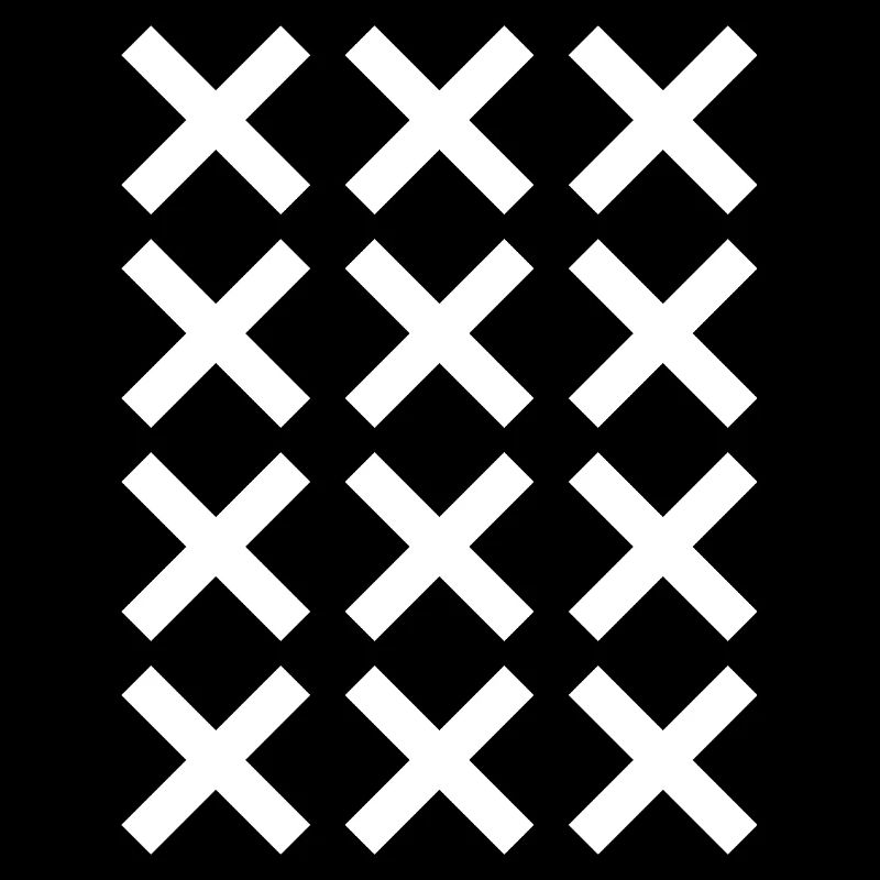Motif en croix. Cadeau idéal pour la conception du patron