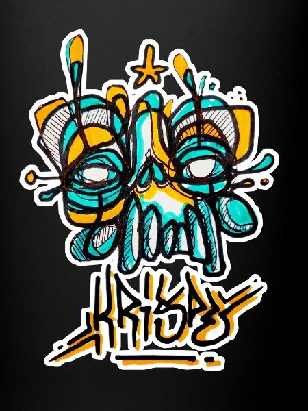Skull Rature Graff Krispé