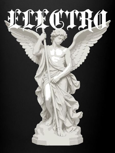 Elektro-Engel-Statue Gothic