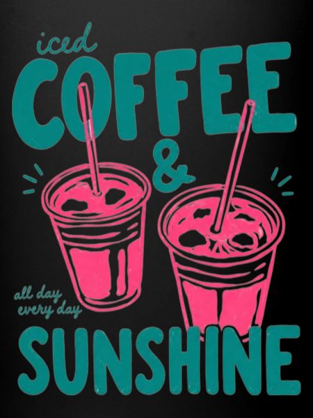Sunshine Iced Coffee Vibes