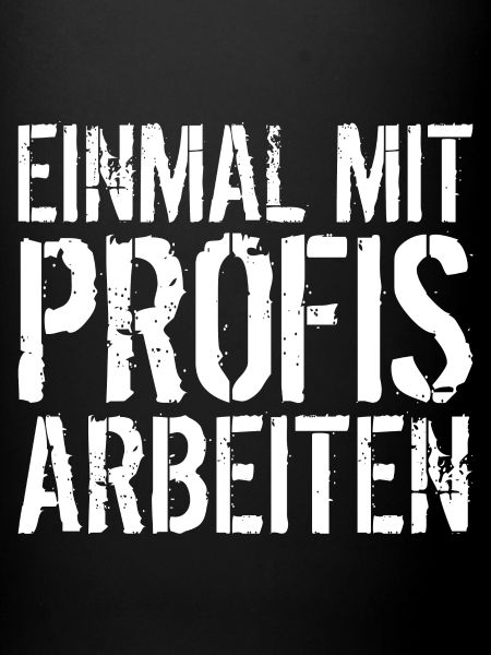 Einmal mit Profis arbeiten