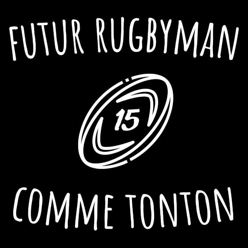 futur rugbyman comme tonton cadeau garçon