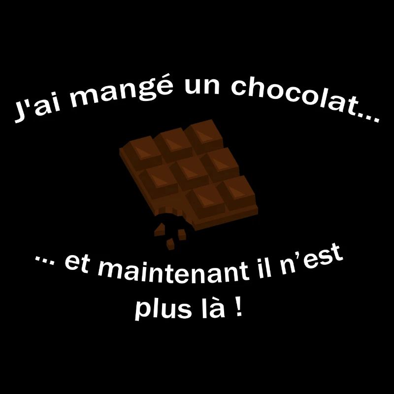 J'ai mangé un chocolat