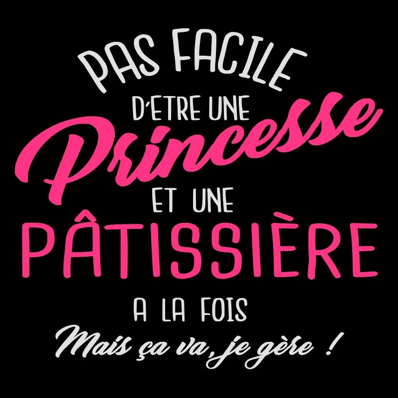 Princesse et pâtissière