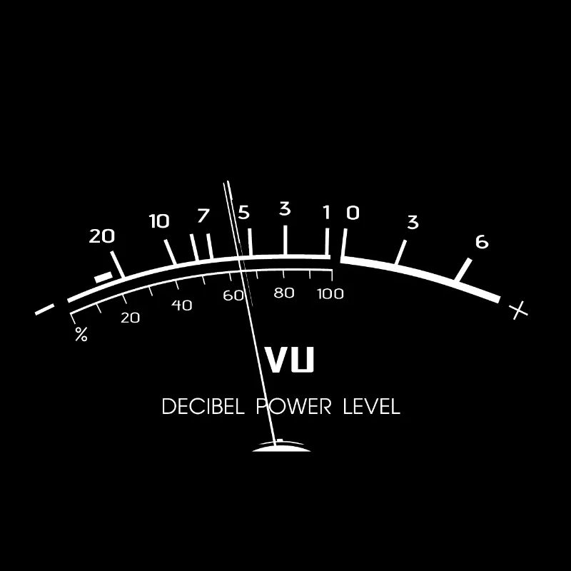 Lautstärke-VU-Meter