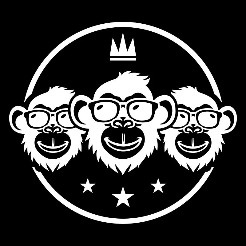 Lunettes de soleil Monkey Party Team