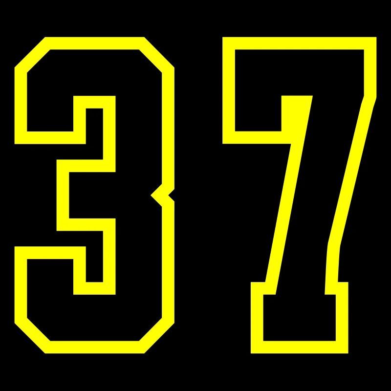 Maillot à 37 numéros