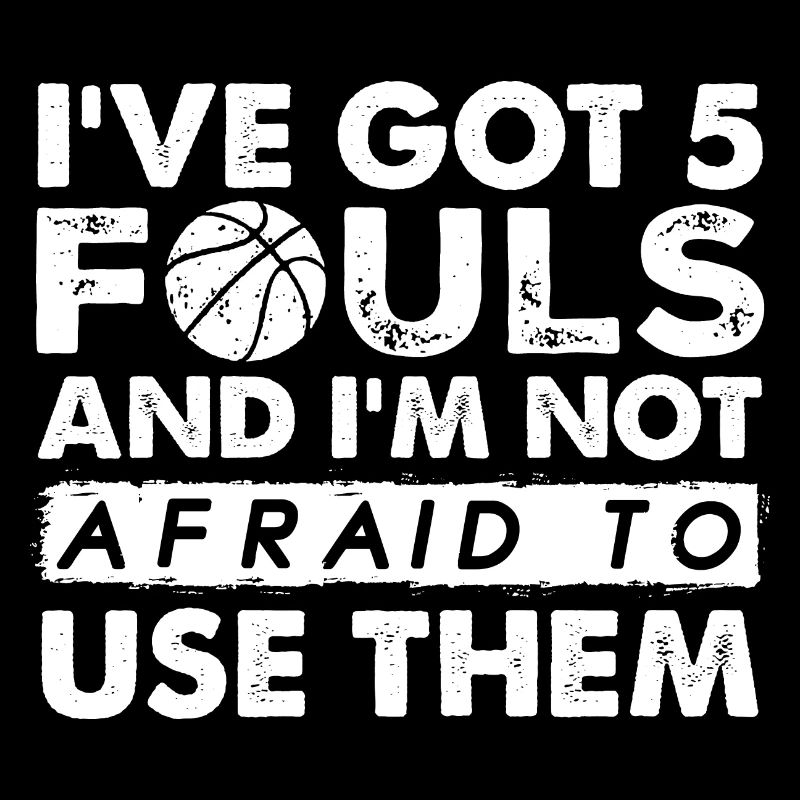 Basketteur cadeau sort Hoops 5 fautes