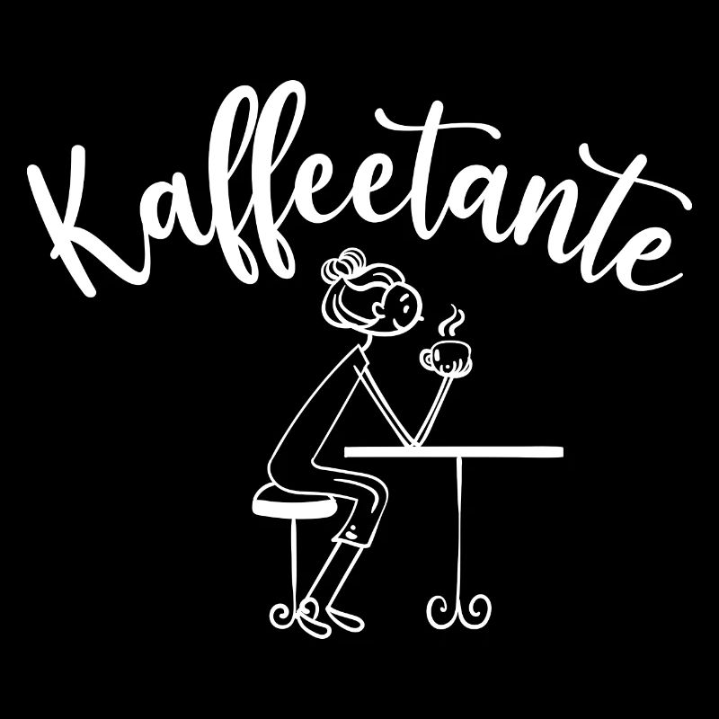 Kaffee Kaffeetante Geschenk Kaffeetrinkerin