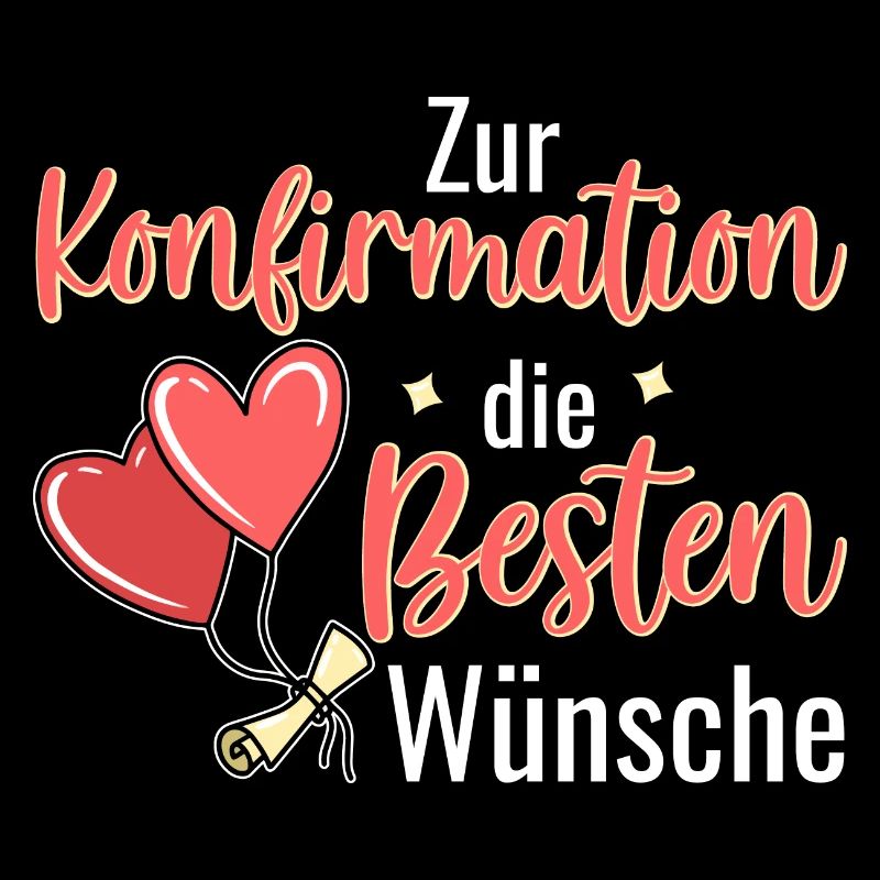 Konfirmation die Besten Wünsche Konfirmand