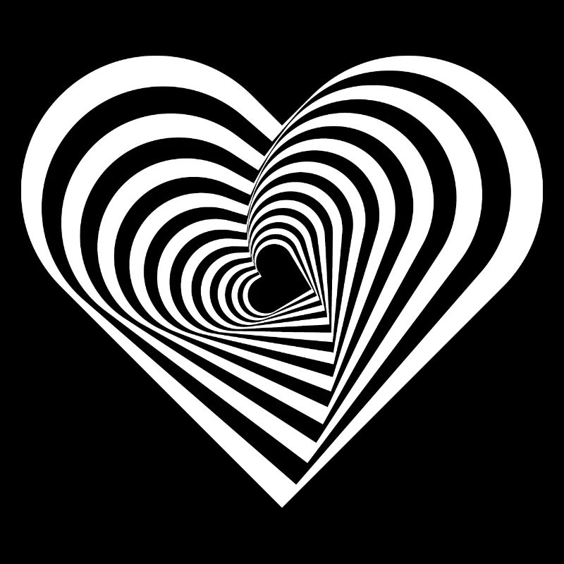 Heart Illusion - Illusion d’optique