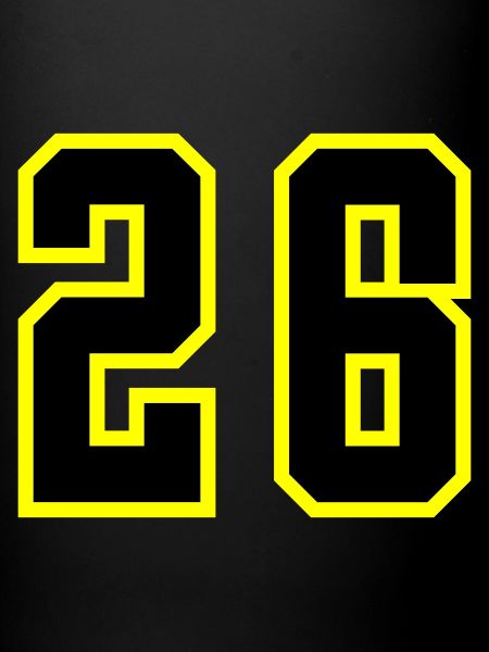 Maillot à 26 numéros