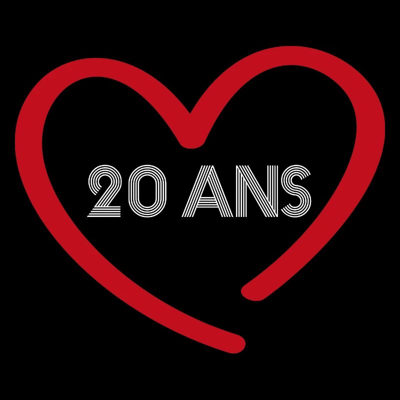 cadeau de couple 20 ans | anniversaire de mariage