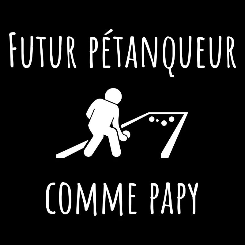 futur petanque comme papy cadeau garçon