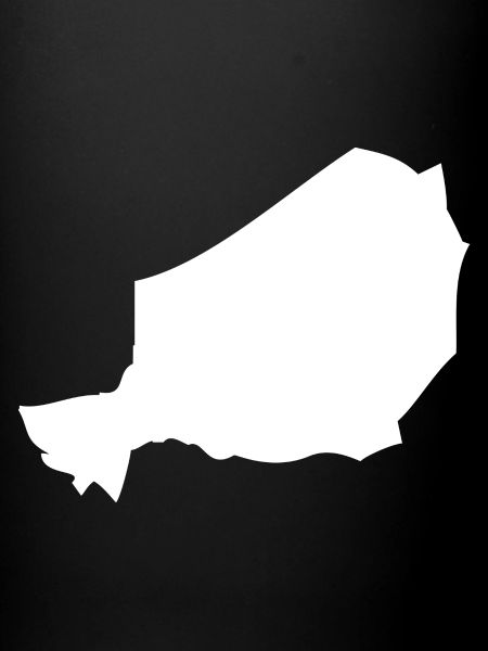 Niger map flag