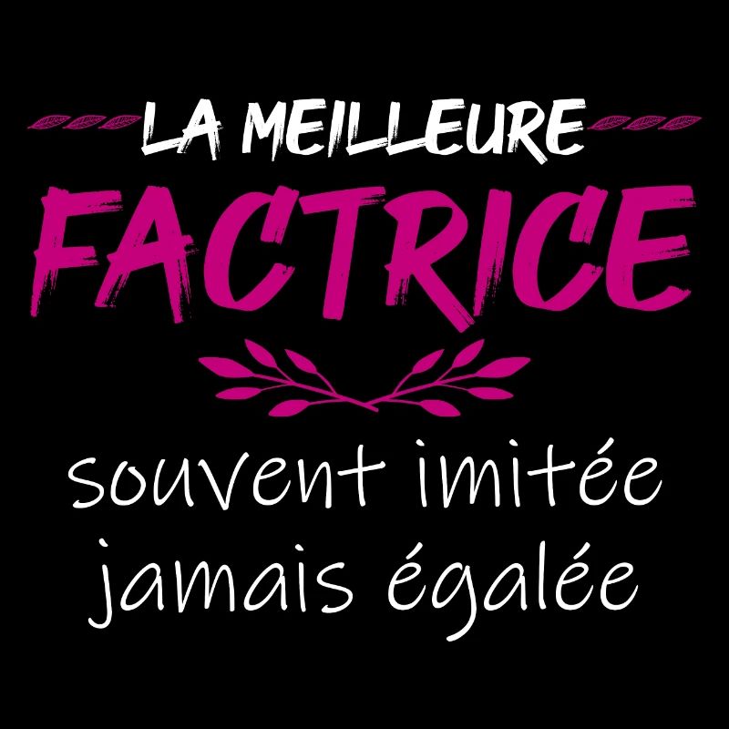 Cadeau pour factrice | la meilleure factrice