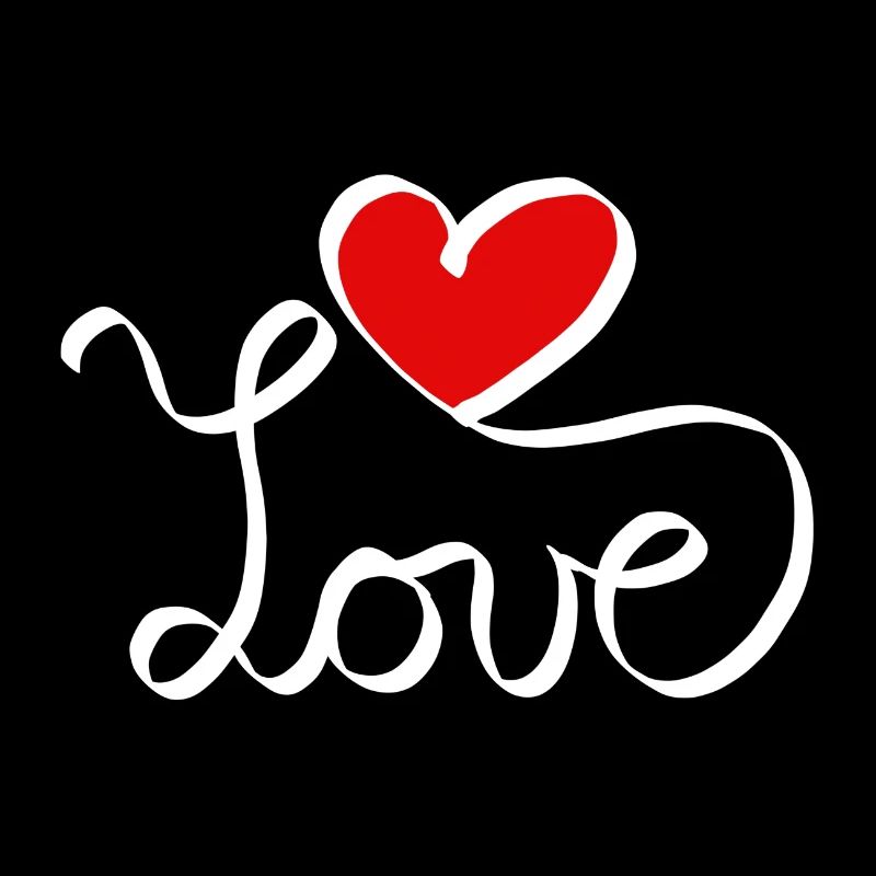 Love Script with Heart