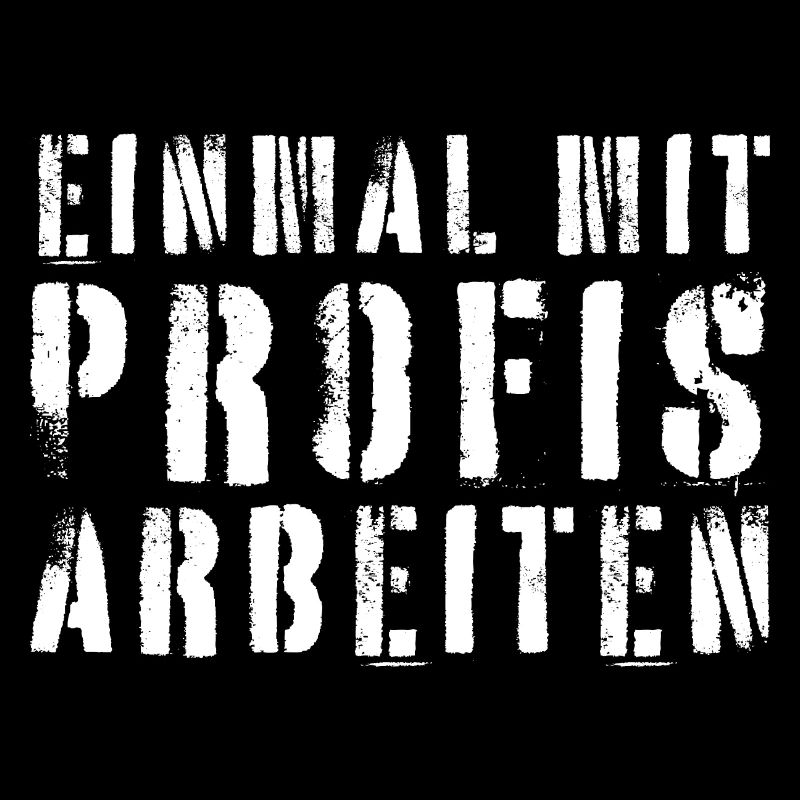 Einmal mit Profis arbeiten