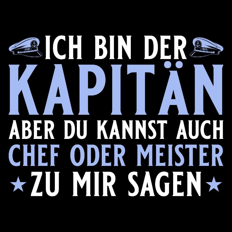 Motorboot Chef oder Meister - Kapitän