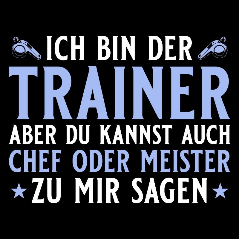 Fitnesstrainer Chef oder Meister - Trainer
