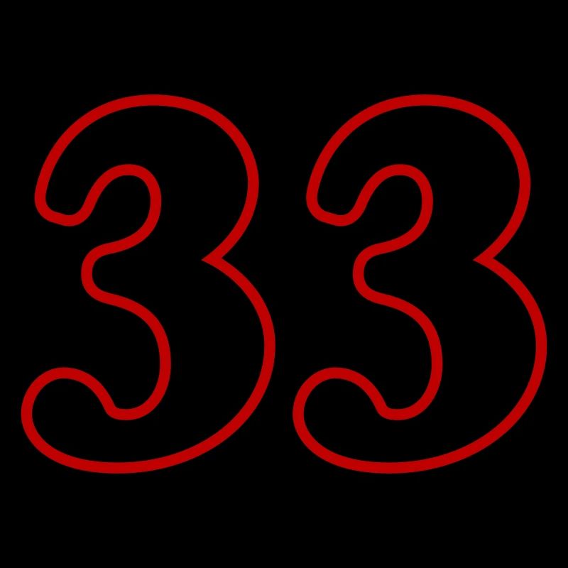 33 Zahl nummer