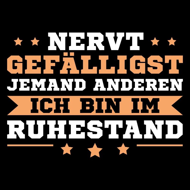 Pension Rente Humor Ruhestand Geschenkidee