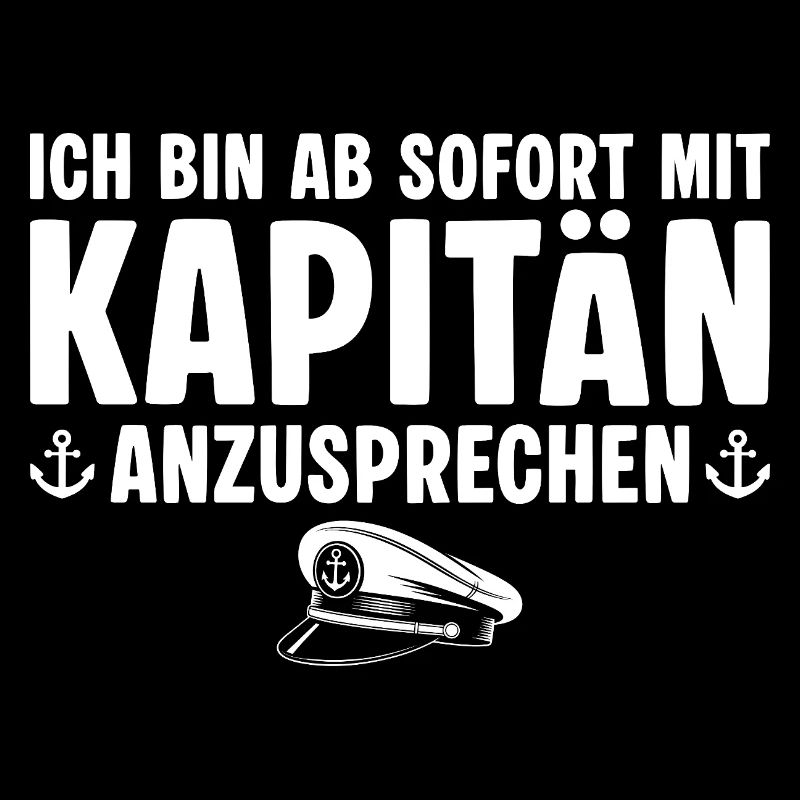 Ab sofort mit Kapitän anzusprechen - Bootsfahrer