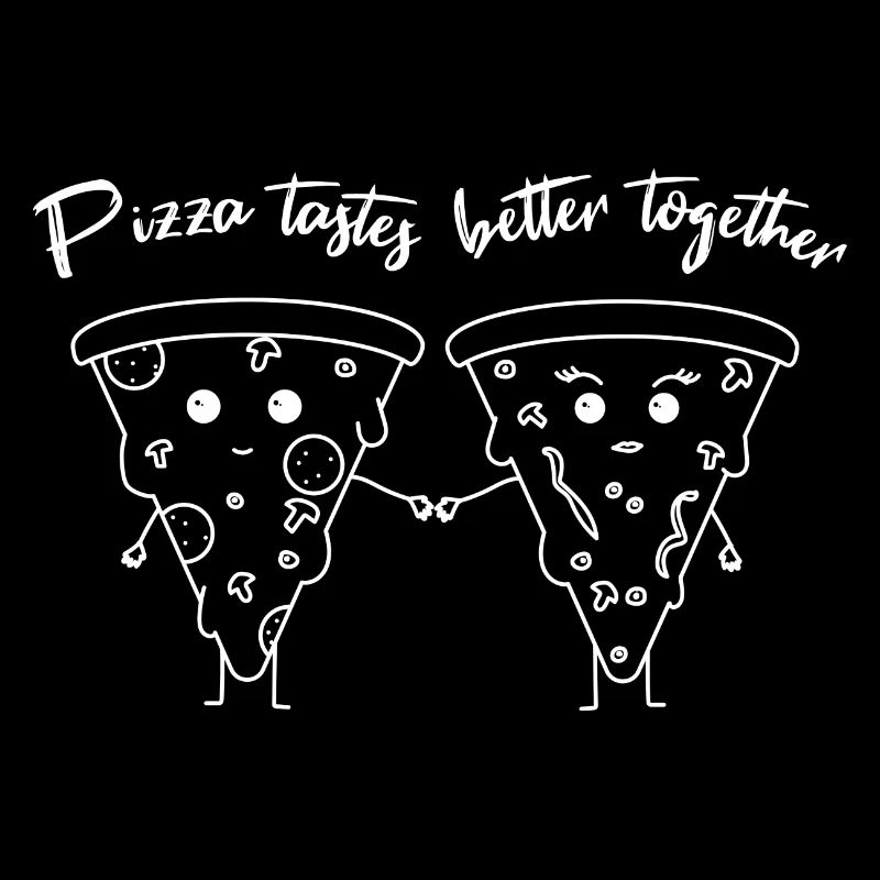 La pizza a meilleur goût ensemble « blanc »