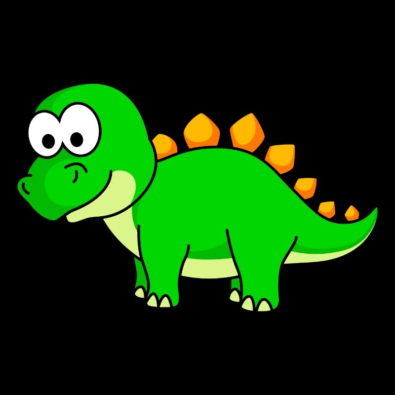 Dinosaure stégosaure Comic