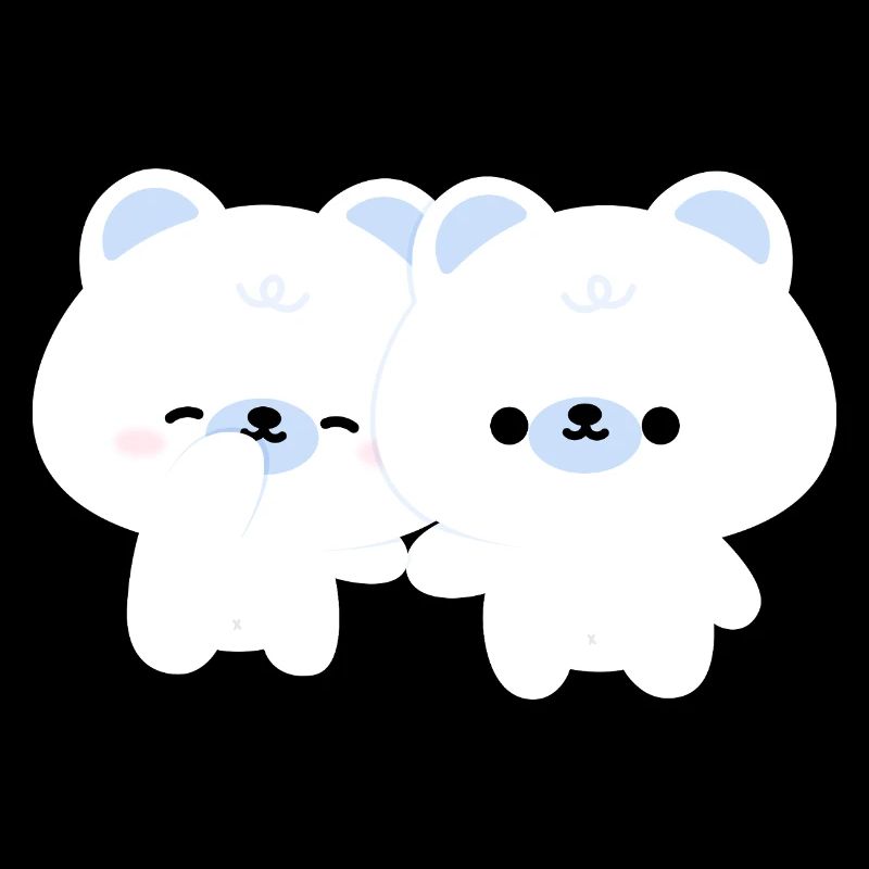 Couple d’ours polaires