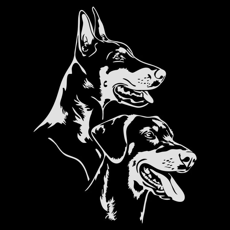 Dobermann - Doberman Pinscher Hunde Hund Wilsigns