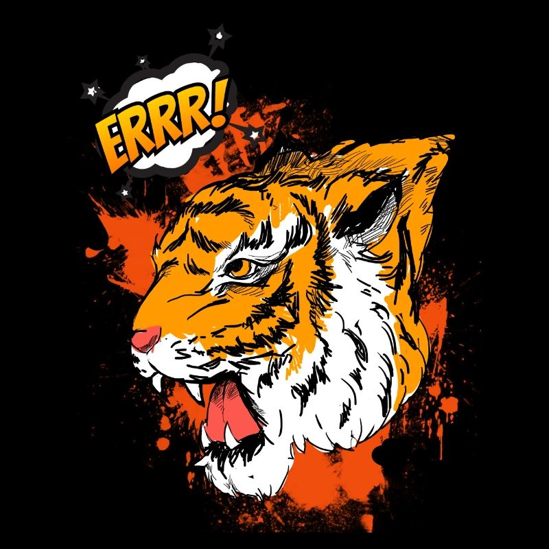 Tiger cool errr! Very nice motive