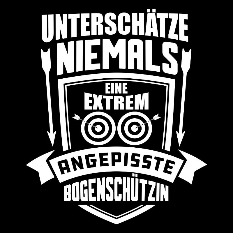 Bogenschießen Shirt Pfeil Bogen Armbrust Geschenk