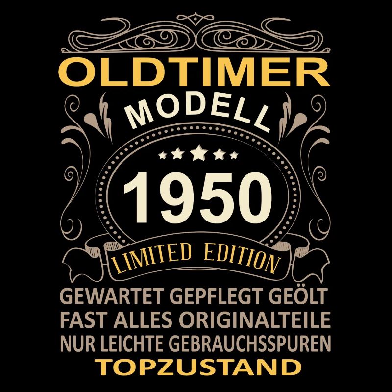 70. Geburtstag Oldtimer Jahrgang 1950