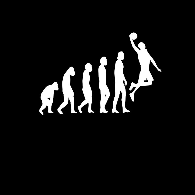 Basketball Evolution Dunking Retro