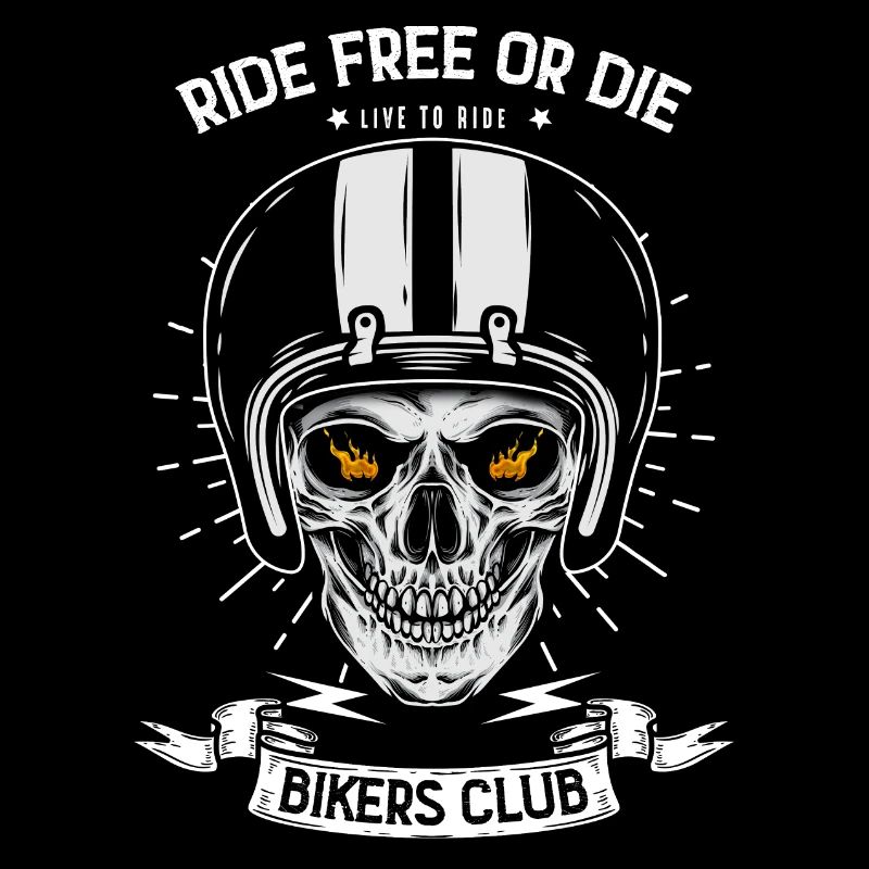 Legendary biker gift man passion motorcycle