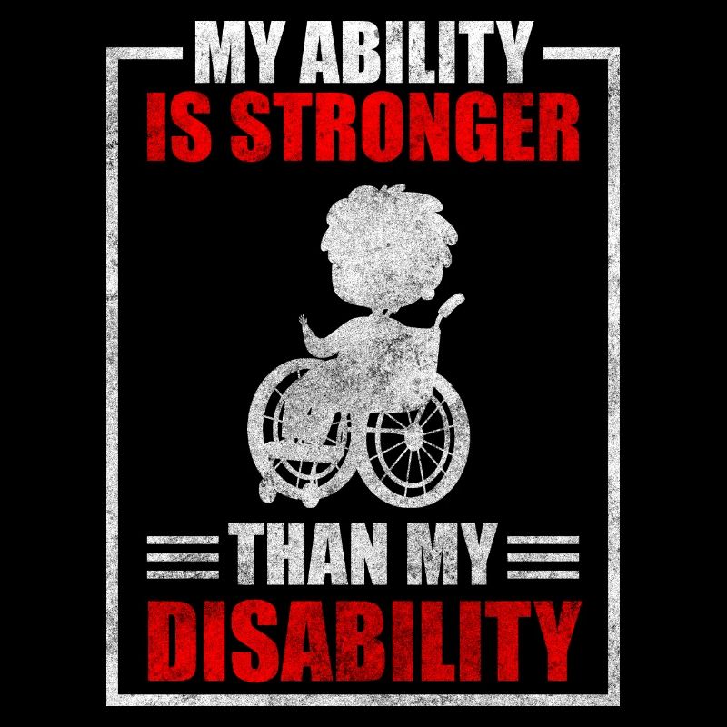 Behinderung Rolli Fahrer Sarkasmus