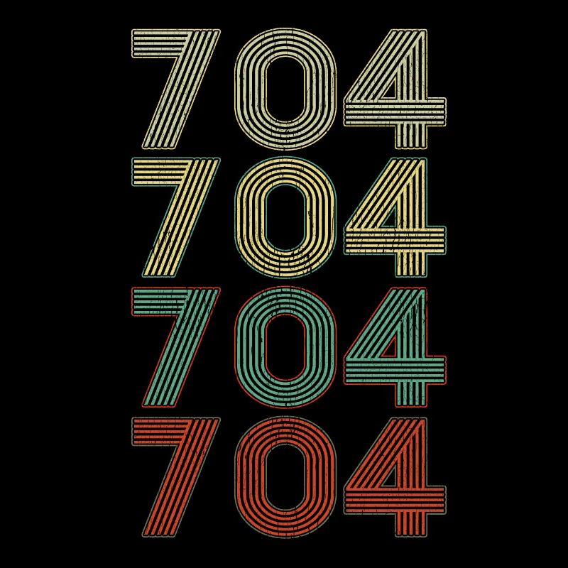 Retro America State Flag Area Code North Carolina