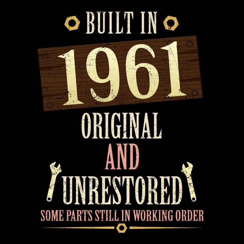 Built In The 1961 Original And Unrestored