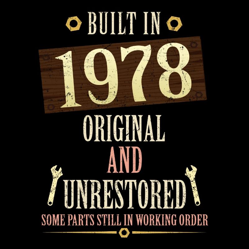 Construit dans l’original de 1978 et non restauré