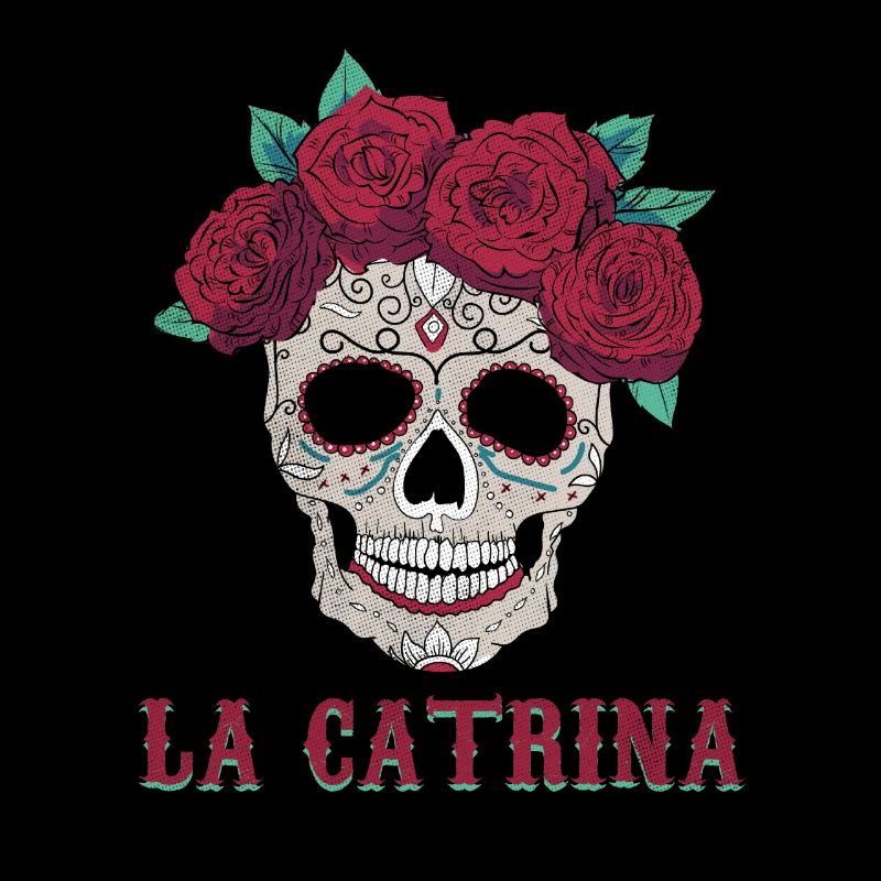 Rose Sugar Muertos Day Mort Halloween