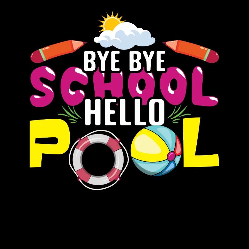 Pool Day Goodbye School Happy Last Class