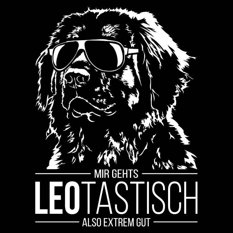 LEOTASTISCH Leonberger Spruch Hundespruch Hunde