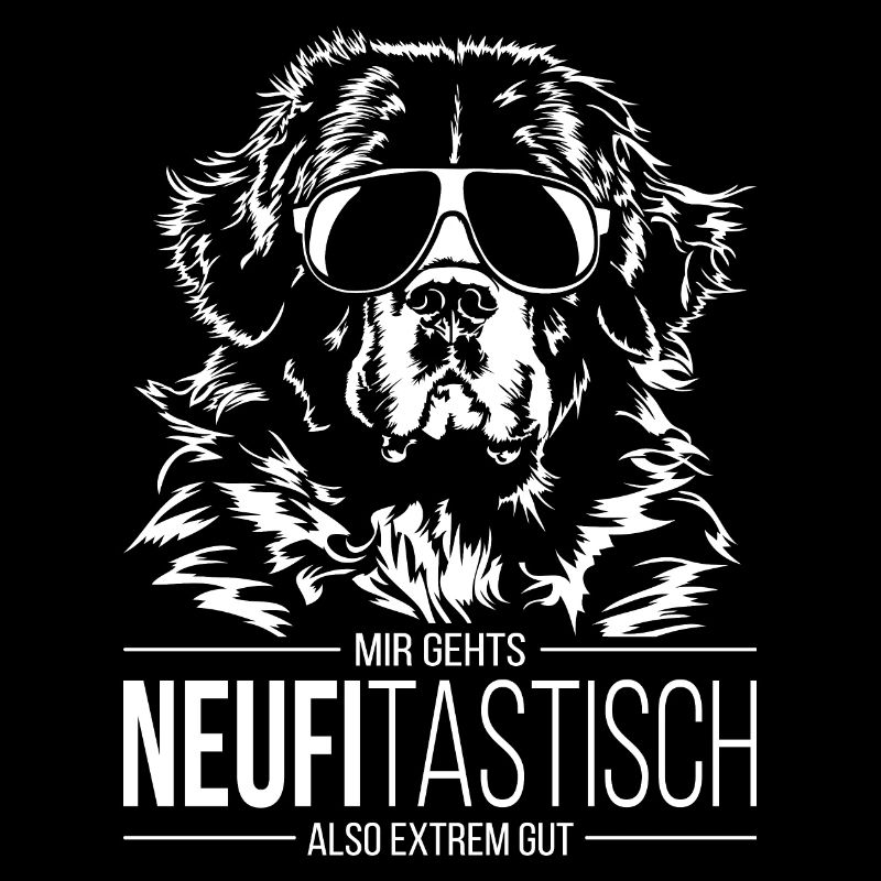 NEUFITASTISCH Neufundländer Spruch Hunde Wilsigns