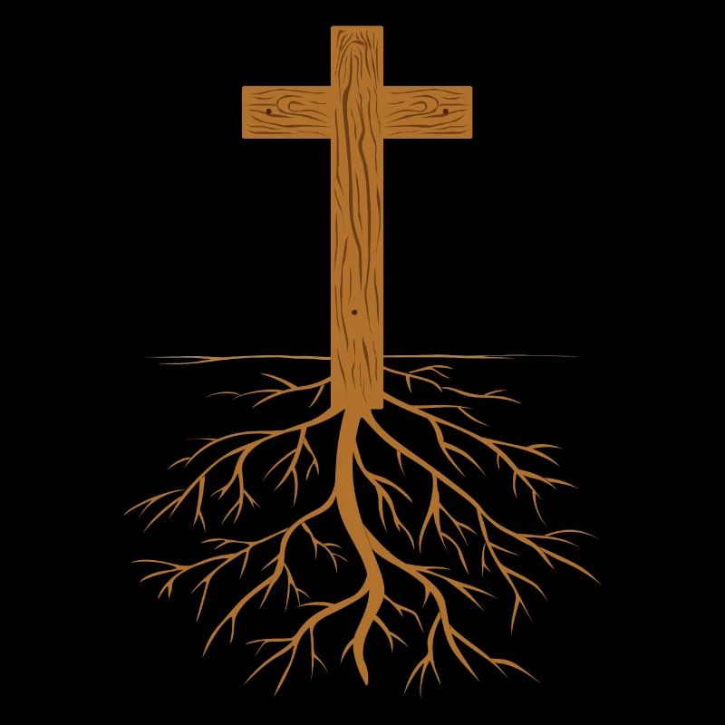 Christ Root Cross Jesus Christian Pastor