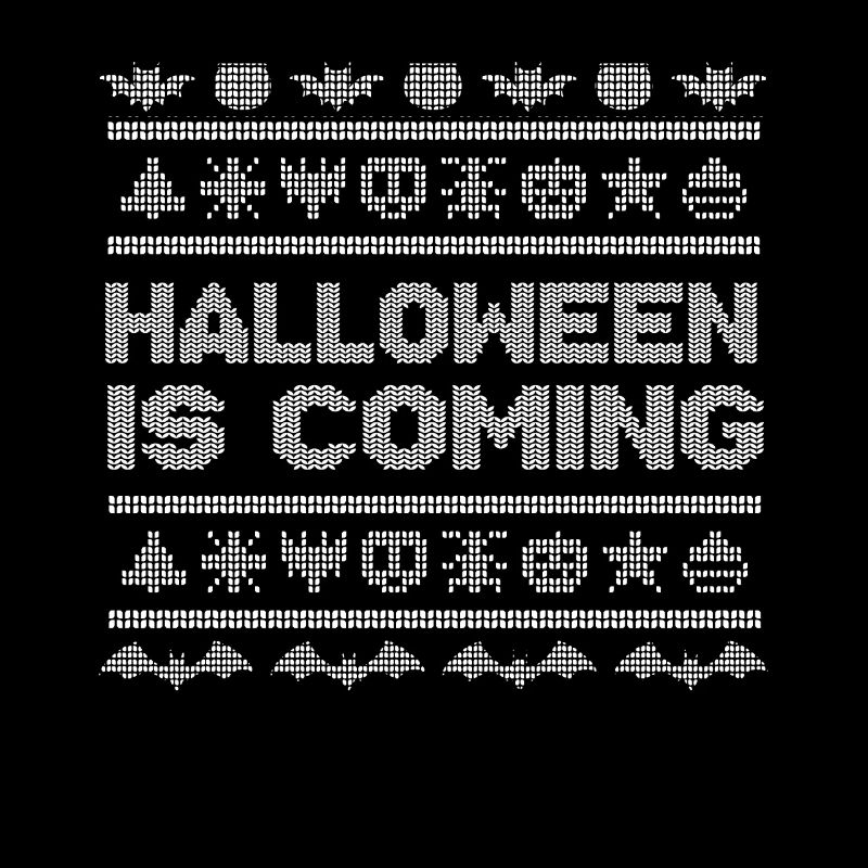 Motif de point Créatures drôles à venir Halloween