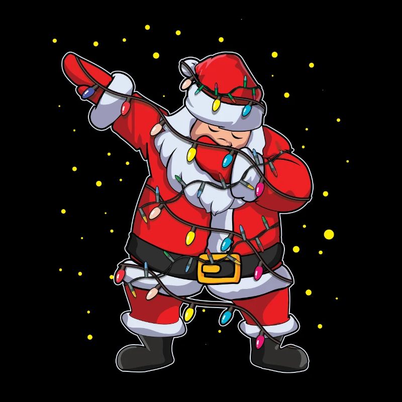 2022 Noël Dab Dabbing Santa Christmas